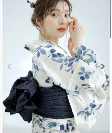Dita 유카타 세트  거품의 꽃 시라베