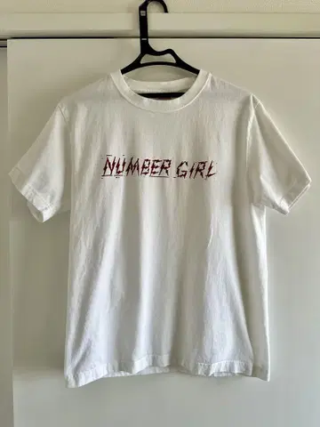 NUMBER GIRL 티셔츠 스티커 포함