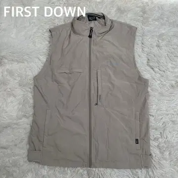 FIRST DOWN 퍼스트다운 풀집업 폴리에스테르 베스트