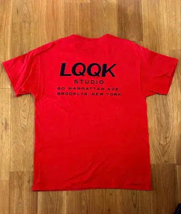 LQQK STUDIO BODEGA EXCLUSIVE 티셔츠 L 사이즈