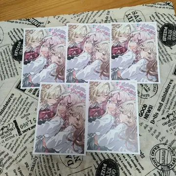내가 연인이 될 리 없잖아, 무리무리! 엽서 5장