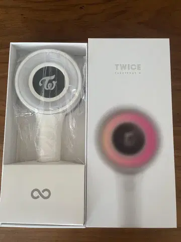 TWICE 응원봉 화이트 박스 포함