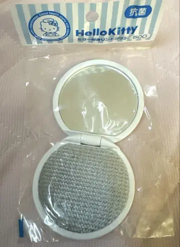 산리오 헬로키티 거울 달린 린트 브러쉬 당시 제품 항균
