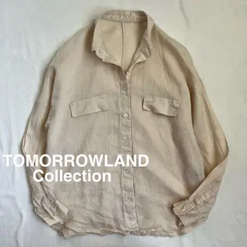 투모로우랜드 collection 고급 린넨 셔츠 긴팔