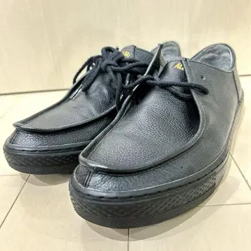 컨버스 가죽 모카신 신발 블랙 27cm
