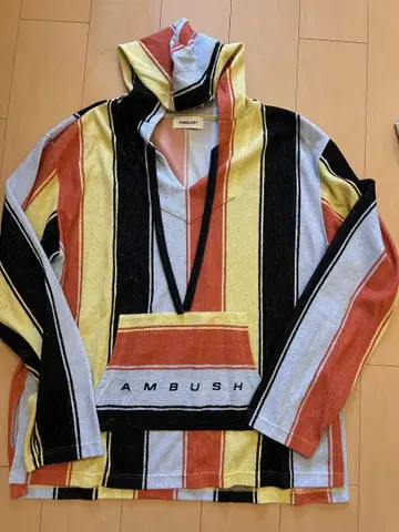 AMBUSH 멀티 컬러 멕시칸 후드티 사이즈 3