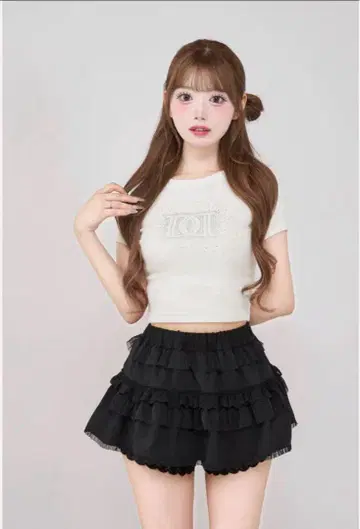 최저가 미개봉 새상품 다리치 샤이니 DD 로고 컴팩트 티셔츠 화이트
