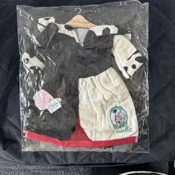 디즈니 빌런 크루엘라 드레스 타월 드레시 패턴 (새상품)