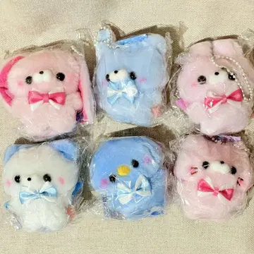 스쿠토타치 봉제 인형 키링 스트랩 묶음 판매 마스코트