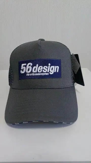 56design 그레이 메쉬 캡 F 사이즈