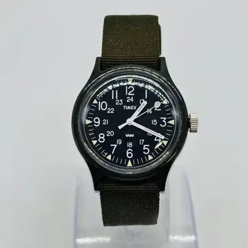 TIMEX 타이맥스 SR626SW 라운드 밀리터리 워치 상자 작동