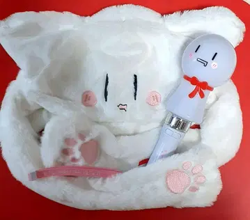 마후마후 슈퍼 고양이가 될 수 있는 고양이 귀 후드 응원봉 마후테루