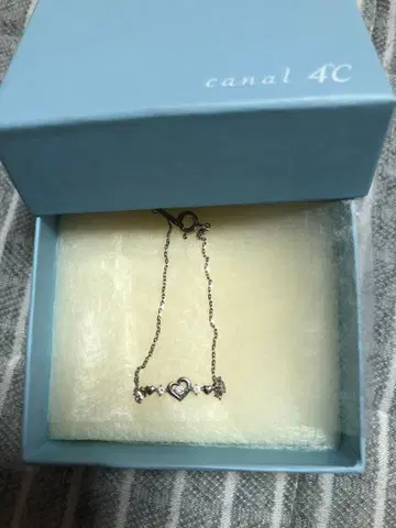 canal 4C 하트 모티브 팔찌