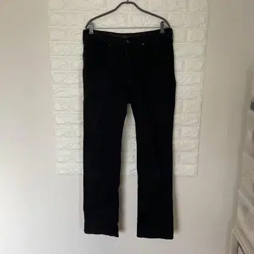 Wrangler 랭글러 블랙 스트레이트 데님 WM1433 w34