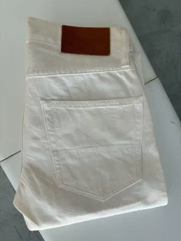 TELLASON 화이트 데님 28