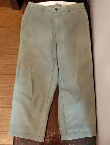 Ordinary fits 카키 워크 팬츠 밀리터리 팬츠