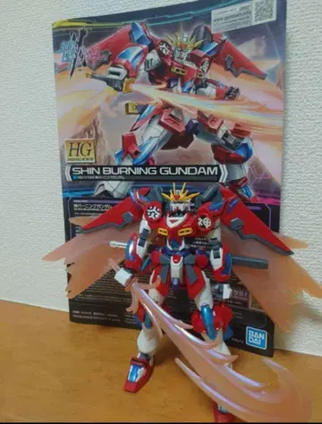 1/144HG 신 버닝 건담 설명서 포함 완제품 상품 동시 300엔 할인