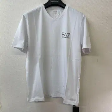 EMPORIO ARMANI 아르마니 남성용 티셔츠 V넥 화이트 L