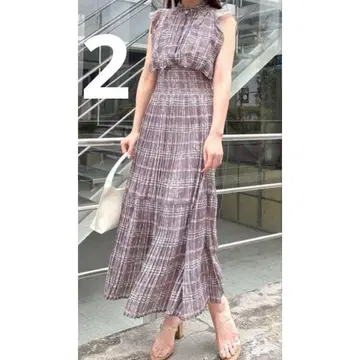 snidel 스나이델 sustainable 프릴 원피스 MOC 2
