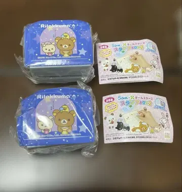 헤이세이 레트로 산엑스 올스타 스탬프 BOX2 리락쿠마 2개
