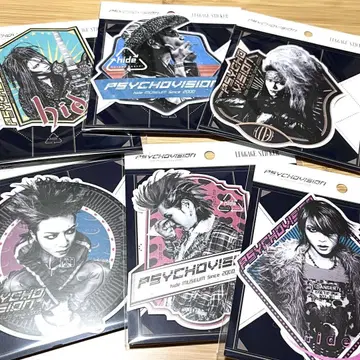hide PSYCHOVISION 스티커 6종 세트