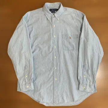 Ralph Lauren 빅 셔츠 포켓 버튼 다운 셔츠 L 사이즈