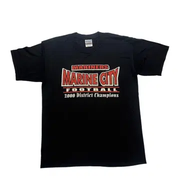 MARINE CITY FOOTBALL T셔츠 2000년 지구 챔피언