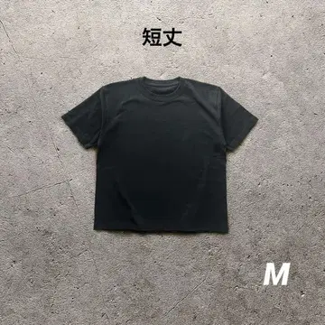 박스 티셔츠 아메카지 US 코튼 블랙 M 사이즈