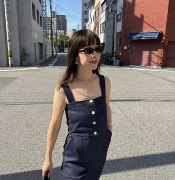 [ MEER. ] 데님 올인원