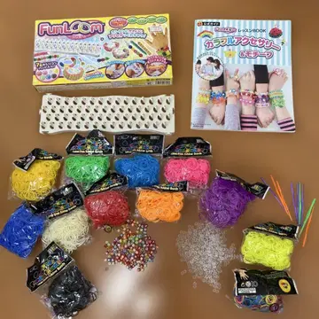 FunLoom 레슨 BOOK 컬러풀 액세서리 & 모티브 세트
