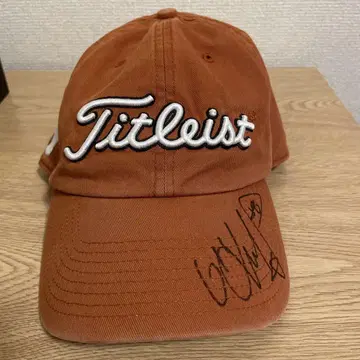 Titleist 골프 캡 이보미 선수 사인 포함