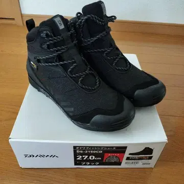 다이와 낚시용 신발 (스파이크, 27.0cm, 블랙)