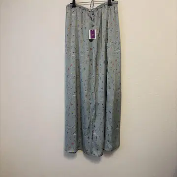 내추럴 뷰티 LIBERTY 꽃무늬 롱 스커트