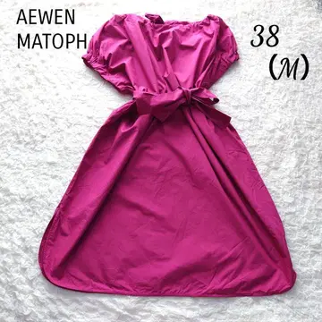 AEWEN MATOPH 이우엔마토프 셔츠 원피스 허리 벨트