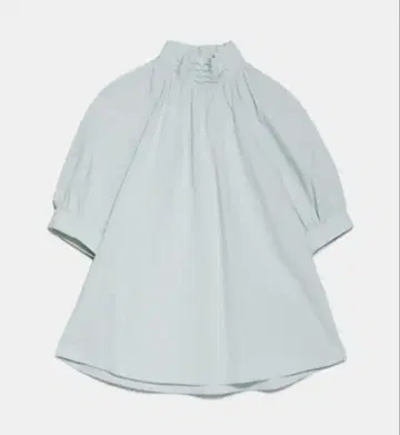 ZARA 자라 펄 장식 블라우스 퍼프 슬리브 블라우스 L