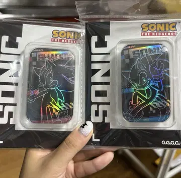 소닉 더 헤지혹 중국 SEGA 한정판 캔뱃지 쉐도우 소닉