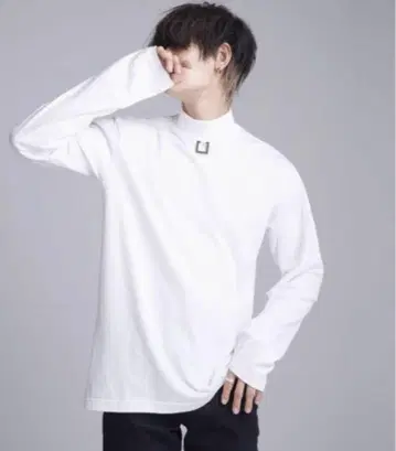 [완판템] ADRER 메탈 참 롱 하이넥 탑 S 사이즈