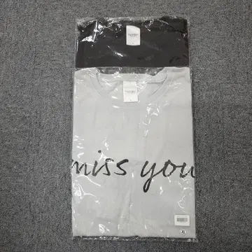 Mr.Children miss you 티셔츠 XL 사이즈 2장 세트