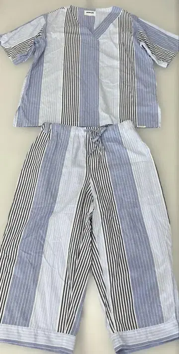 NOWHAW 노하우 ZEN 파자마 BLUE MULTI STRIPE