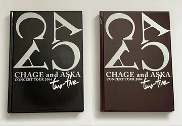 CHAGE&ASKA 콘서트 투어 2004 팜플렛 팬북 2권