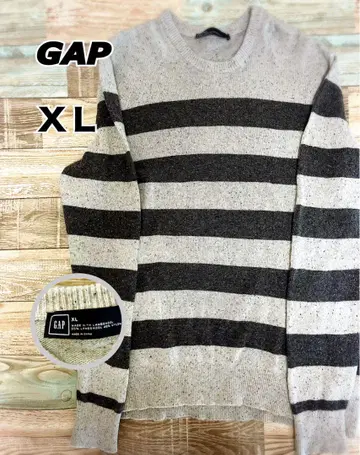 [ 가을/겨울 선취 ] GAP XL 스트라이프 니트 스웨터