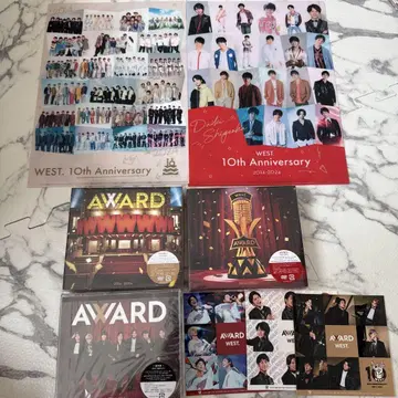 WEST. AWARD 3가지 형태, 혜택 포함