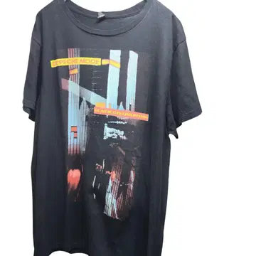 DEPECHEMODE BLACK CELEBRATION 티셔츠 USED