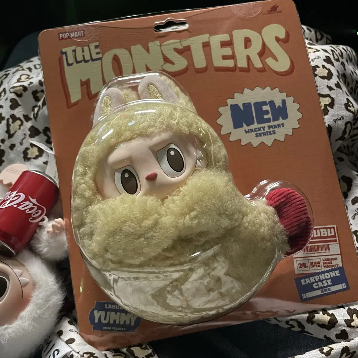 その他 Labubu earphone case tempura The Monsters Wacky Mart Tempura Earphone Case Unboxing