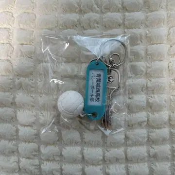 하이큐!! 트레이딩 고등학교 이름 포함 열쇠 참 키링 아오바죠사이 고교