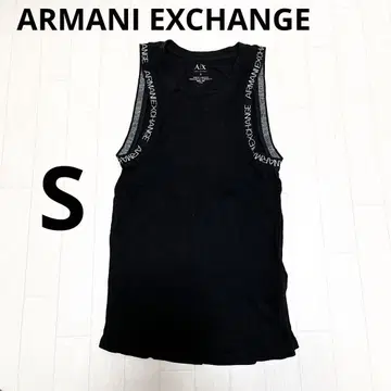 유159 ARMANI EXCHANGE 탱크탑 티셔츠 블랙