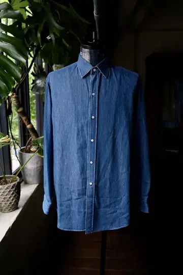 A.PRESSE 24AW 데님 셔츠 Washed Denim Shirt