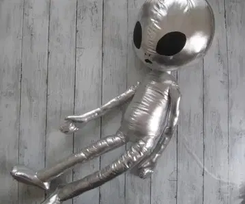 봉제 인형 83cm 정도 실버
