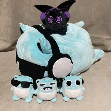 블루 햄햄 ANNA SUI 선 애로우 마스코트 봉제 인형