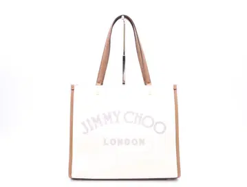 JIMMY CHOO 토트백 코튼 캔버스 VARENNE A랭크